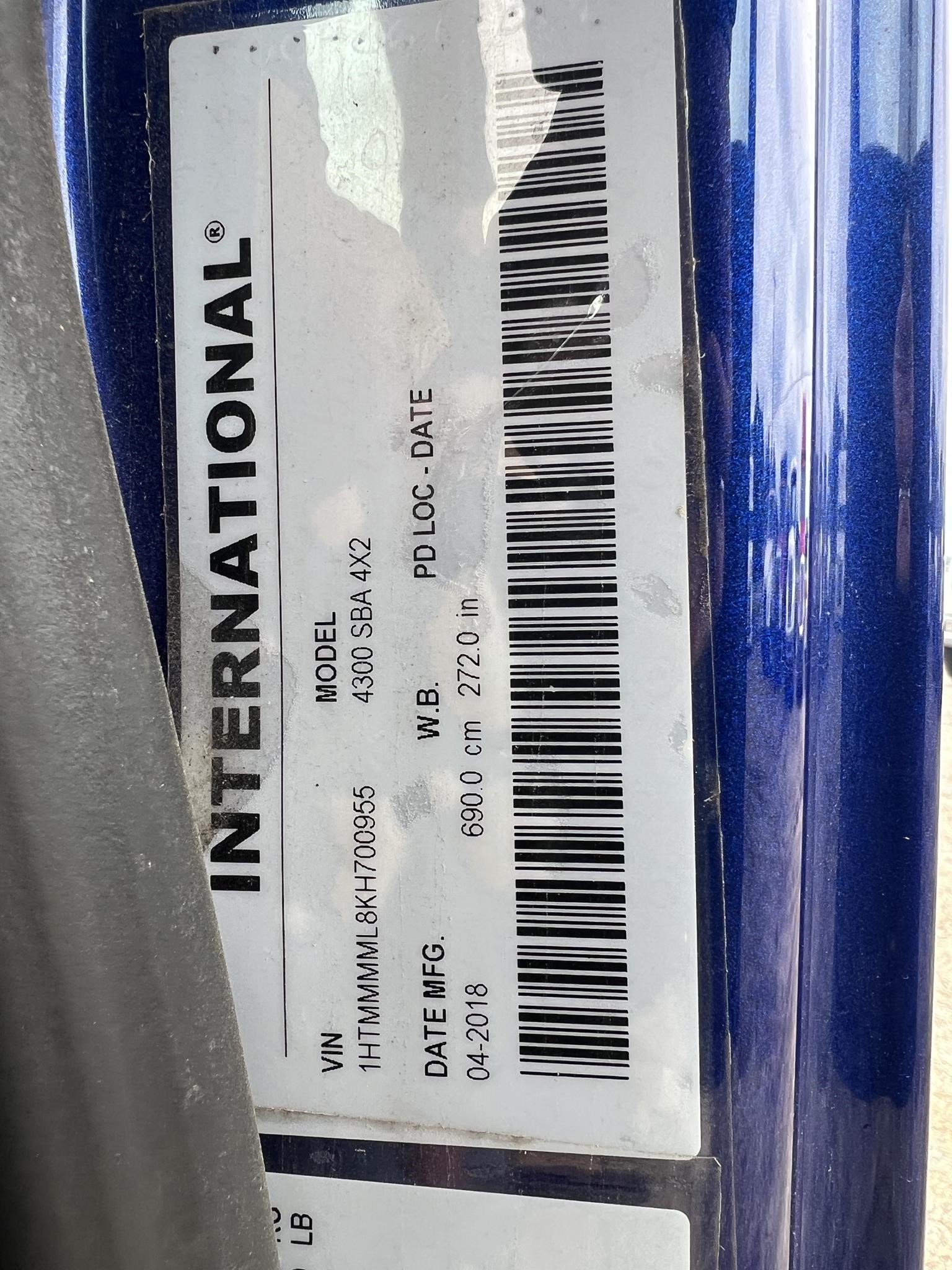 2019 INTERNATIONAL DURASTAR 4300 - image 6 of 6