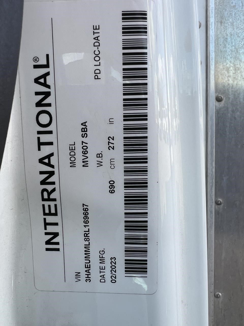 2024 INTERNATIONAL MV 10012448453 2024 INTERNATIONAL MV 10012448453