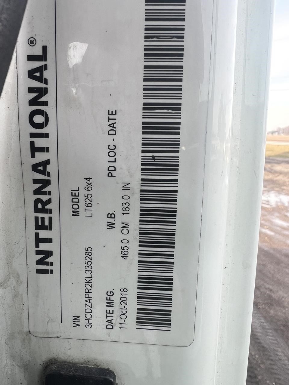 2019 INTERNATIONAL LT 10028379454 2019 INTERNATIONAL LT 10028379454