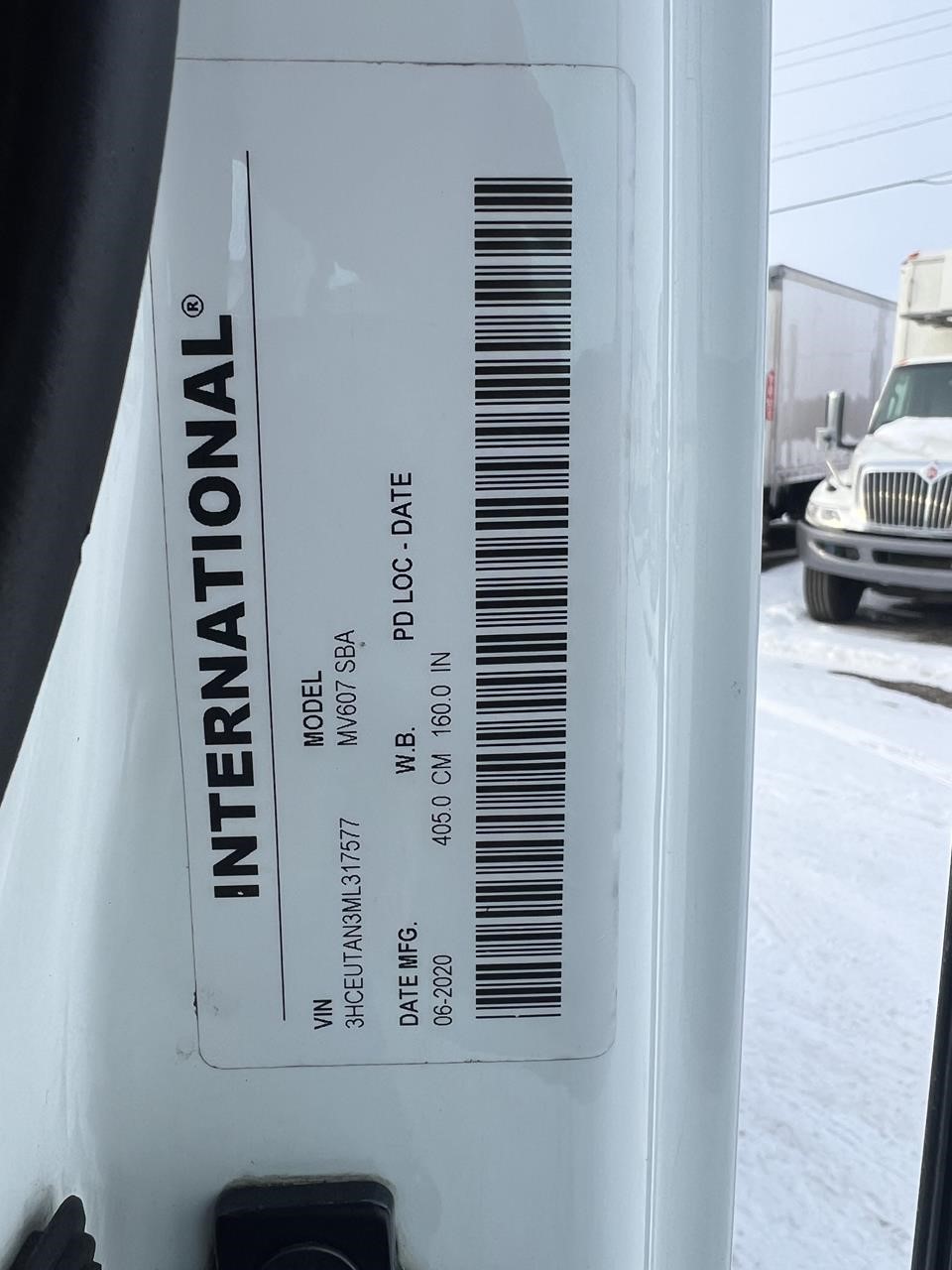 2021 INTERNATIONAL MV 11004308965 2021 INTERNATIONAL MV 11004308965