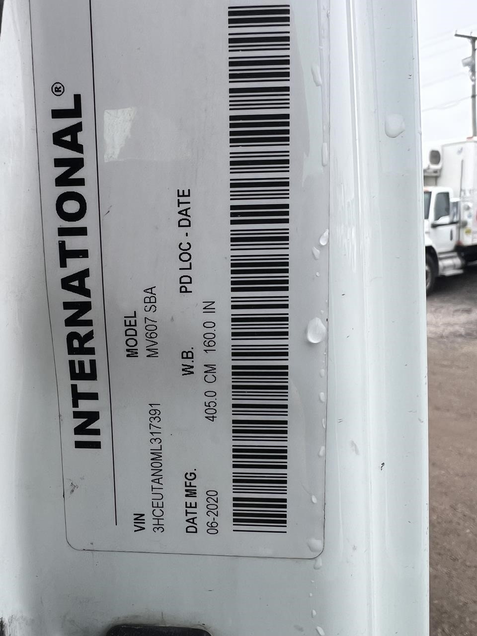 2021 INTERNATIONAL MV 11008520772 2021 INTERNATIONAL MV 11008520772