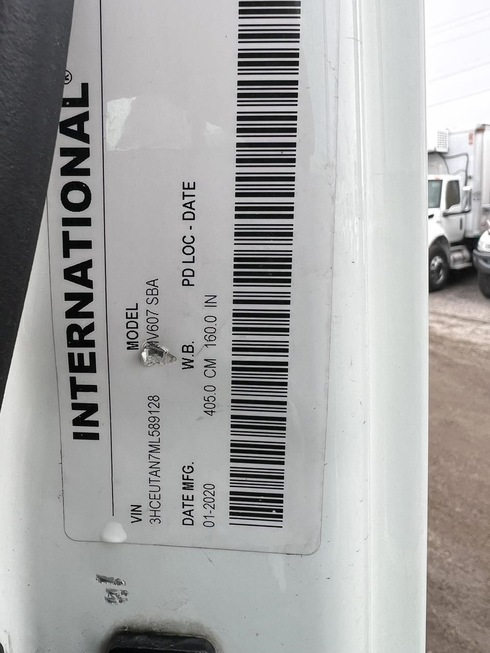 2021 INTERNATIONAL MV 11008686025 2021 INTERNATIONAL MV 11008686025