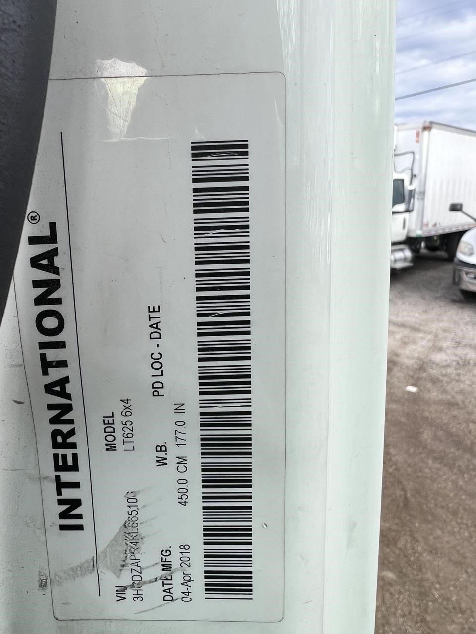 2019 INTERNATIONAL LT 11023363439 2019 INTERNATIONAL LT 11023363439