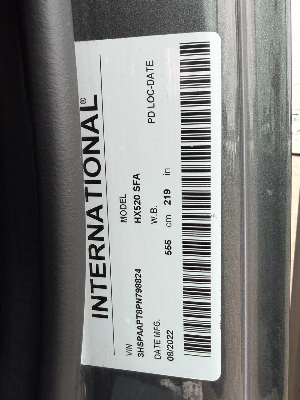 2023 INTERNATIONAL HX 11024535292 2023 INTERNATIONAL HX 11024535292