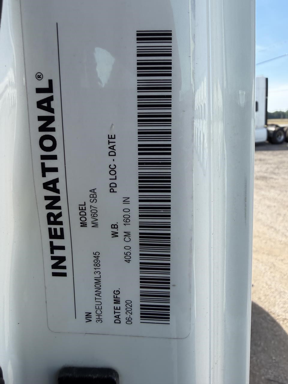 2021 INTERNATIONAL MV 11027126750 2021 INTERNATIONAL MV 11027126750