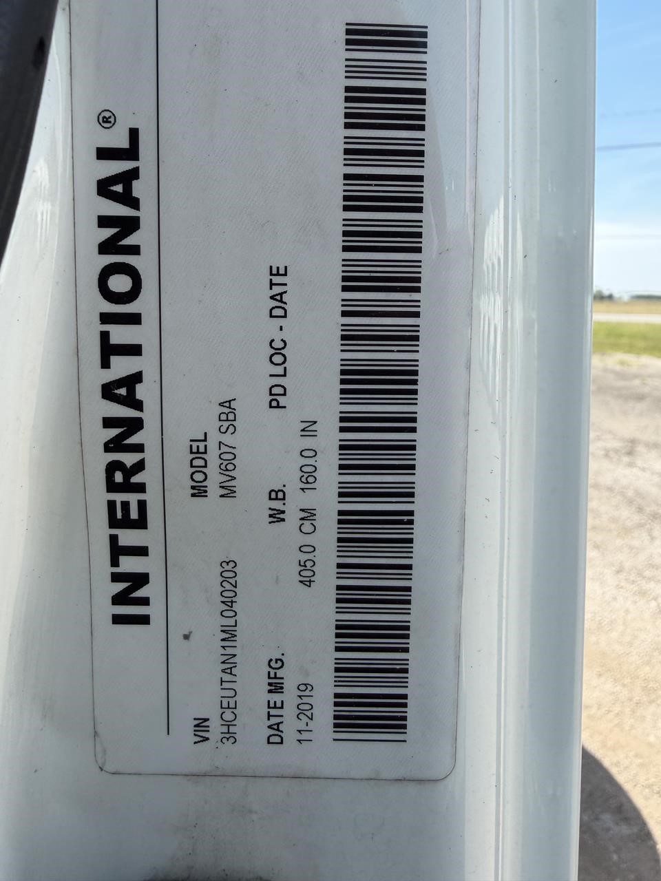 2021 INTERNATIONAL MV 11027129340 2021 INTERNATIONAL MV 11027129340