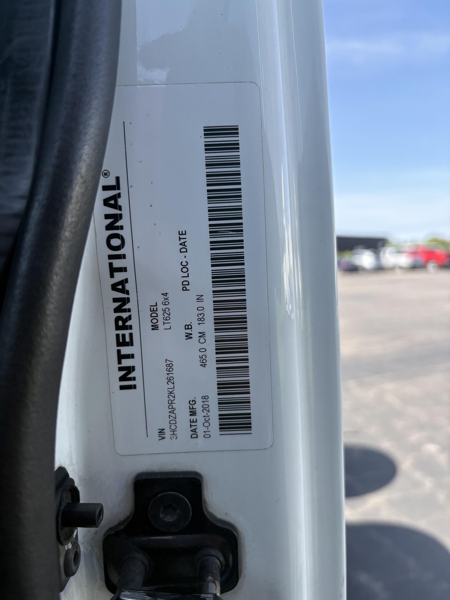 2019 INTERNATIONAL LT 11027967105 2019 INTERNATIONAL LT 11027967105