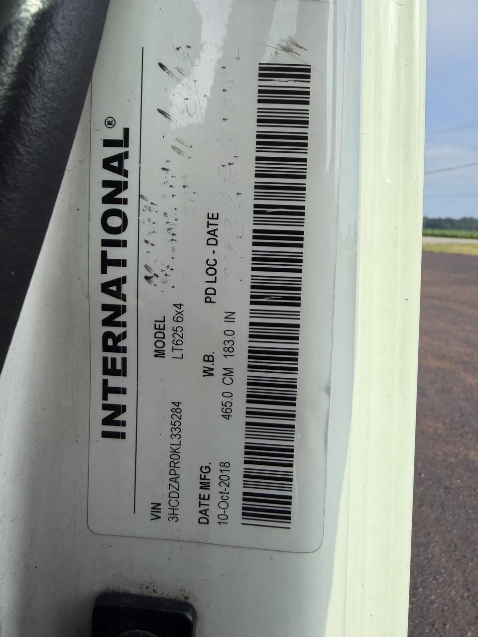 2019 INTERNATIONAL LT 11035872595 2019 INTERNATIONAL LT 11035872595