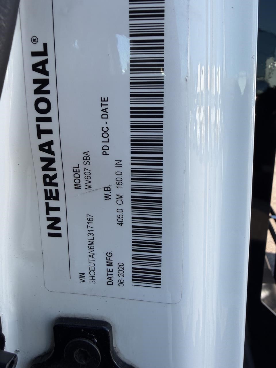 2021 INTERNATIONAL MV 11042666882 2021 INTERNATIONAL MV 11042666882