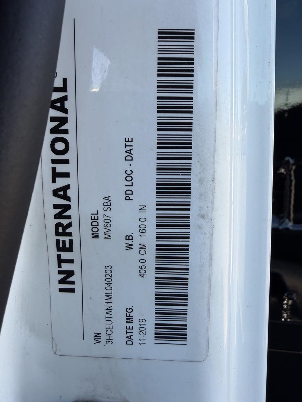 2021 INTERNATIONAL MV 11048766048 2021 INTERNATIONAL MV 11048766048